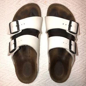 Arizona White BIRKENSTOCK Size 37